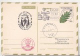 Bnk cp Austria - carte postala marca fixa Natiunile Unite Viena - circulata prin balon 1982, Printata