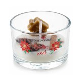 Lumanare Craciun aroma Fructe de Padure II &Oslash; 7,5 cm x 5 H