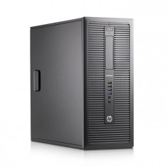 Sistem Tower refurbished, Procesor I5 4570, Memorie RAM 8 GB, SSD 512 GB, DVD/RW, HP ELITEDESK 800 G1 TWR + Windows 10 Pro