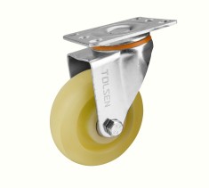 Roata pivotanta din PP polipropilena, cu placa, 80 Kg, 75mm, foto