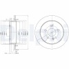 DELPHI BG3398 Disc frana