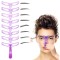 Set 8 sabloane profesionale pentru modelare sprancene