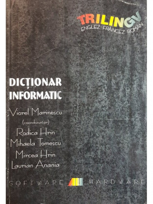 Viorel Marinescu - Dictionar informatic (editia 1999) foto