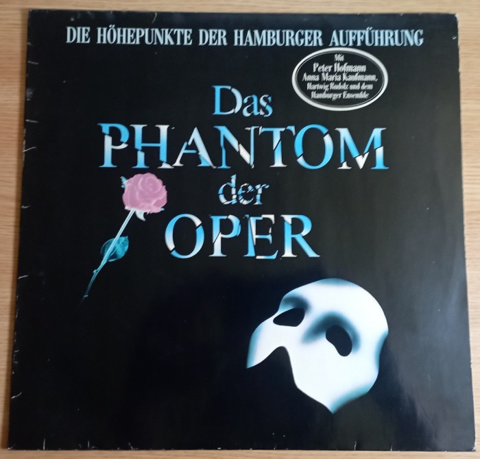 LP (vinil vinyl) Das Phantom Der Oper (EX)