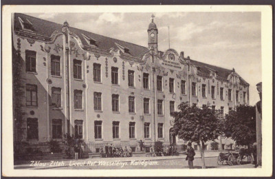 4538 - ZALAU, Salaj, High School, Romania - old postcard - unused foto