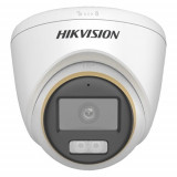 Camera supraveghere 2MP Dual Light IR 40m WL 40m microfon ColorVU - Hikvision - DS-2CE72DF3T-LFS-2.8mm SafetyGuard Surveillance, Rovision