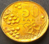 Moneda 50 BANI - Republica MOLDOVA, anul 2005 * cod 1842