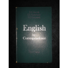 D. A. VESNIK, E. A. NATANSON, N. D. TOKAREVA - ENGLISH BY CORRESPONDENCE