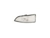 Lampa semnalizare oglinda RENAULT LAGUNA III (T), 10.2007-; SCENIC (JZ), 05.2009-11.2016, partea stanga, original, tip bec WY5W; alb; fara suport bec