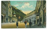 1211 - Baile HERCULANE, Market, Romania - old postcard - unused, Necirculata, Printata