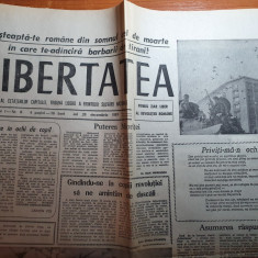 ziarul libertatea 28 decembrie 1989 - revolutia romana