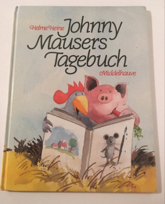 * Carte pt copii, limba germana - Johnny Mausers Tagebuch - Helme Heine foto