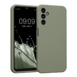 Husa Kwmobile pentru Samsung Galaxy A14 5G, Verde, Silicon, KWM000018GD031C, Carcasa