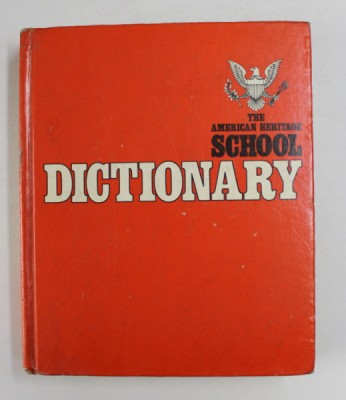 THE AMERICAN HERITAGE SCHOOL DICTIONARY , 1977 foto
