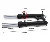 Set amortizoare față scuter electric CityCoco