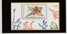 Germania 1994-Fauna,Pentru noi copiii,dragon fluture,MNH,Bloc,Mi,Bl.30 (1754) foto