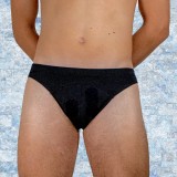 Chilot Clasic Bărbați din Bumbac și Elastan, cu Elastic Ascuns - XXL - Negru