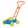 Masina de Tuns Iarba cu Baloane de Sapun Wanna Bubble, 3ani+, Jucarie Exterior, 26x25x52cm, Baterii, Cadou Copii