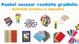 Pachet necesar rechizite gradinita , Activitati creative si educative, 12 articole