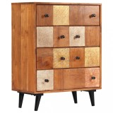 vidaXL Scrin, 60 x 30 x 75 cm, lemn masiv de acacia