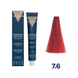 Blond deschis rosiatic 7.6 Vopsea de par cu plex si arginina Valquer 60g