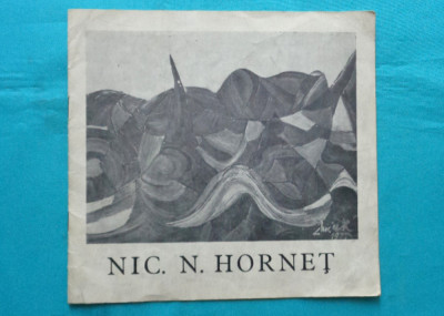 Octavian Barbosa - Catalog expozitia de pictura Nic N Hornet ( 1980 ) foto