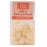 Bomboane cu miere si portocale 100g Apidava