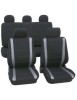 Set Huse Scaun Universale Samoa Petex Negru-Gri