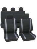 Set Huse Scaun Universale Samoa Petex Negru-Gri