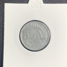 Moneda 5 lei 1947