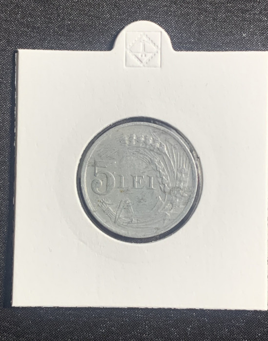 Moneda 5 lei 1947