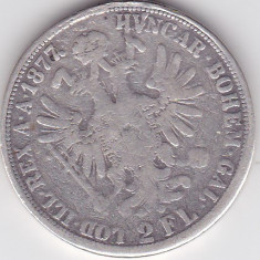 AUSTRIA UNGARIA 2 Florin Florini 1877