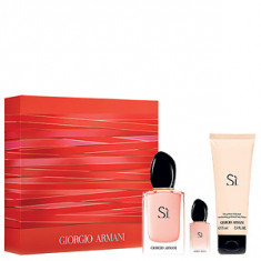 Giorgio Armani Si Fiori EDP set 50+7+75 pentru femei foto