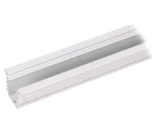 Profil Aluminiu &Icirc;ngropat 2m pentru Module LED Albă