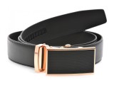 Curea ALDO neagra, STARLIG 970, din piele naturala