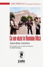 Ce am văzut &icirc;n Rom&acirc;nia Mică. Anecdote istorice