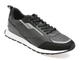 Cumpara ieftin Pantofi sport HUGO negri, 6205, din material textil