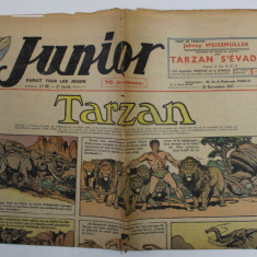 JUNIOR , REVISTA FRANCEZA PENTRU COPII , No. 87 , 25 NOVEMBRE 1937