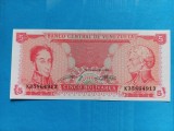 Venezuela 5 Bolivares 21.09.1989. Necirculata - Seria K 35864913