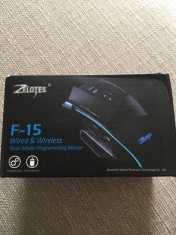 Mouse gaming wireless Zelotes F-15 Nou Sigilat foto