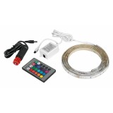 Banda LED RGB cu telecomanda 12/24V - 200cm Garage AutoRide