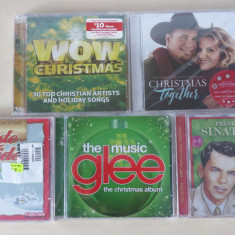 Lot CD-uri muzica Craciun: WOW Christmas, Garth Brooks, Glee, Sinatra