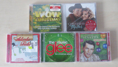 Lot CD-uri muzica Craciun: WOW Christmas, Garth Brooks, Glee, Sinatra foto