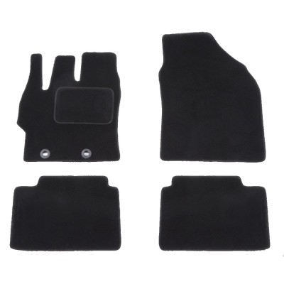 Set covorase auto mocheta Velor TOYOTA YARIS CROSS, 09.2021-, negru, foto