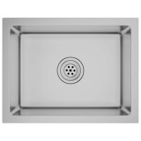 Cumpara ieftin Chiuveta de bucatarie lucrata manual, otel inoxidabil