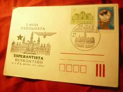 Carton special Esperanto 1991 Ungaria foto