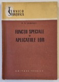 FUNCTII SPECIALE SI APLICATIILE LOR de N.M. LEBEDEV , 1957