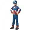 Costum Captain America pentru baieti 104 cm 3-4 ani, Marvel