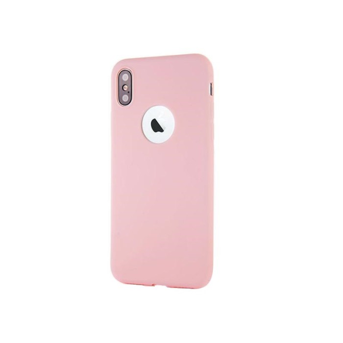 Husa pentru Apple iPhone X, GloMax Perfect Fit Rose-Gold