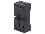 Stativ PIN 8 10A 250VAC pe panou pentru şină DIN -40&divide;70&deg;C